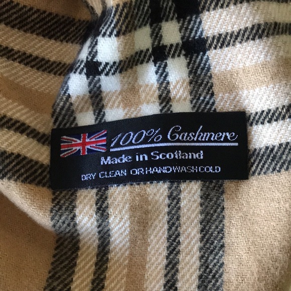 Faux Burberry Scarf - Picture 2 of 2